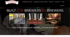 Desktop Screenshot of custombuiltbrewing.com