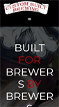 Mobile Screenshot of custombuiltbrewing.com