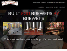 Tablet Screenshot of custombuiltbrewing.com